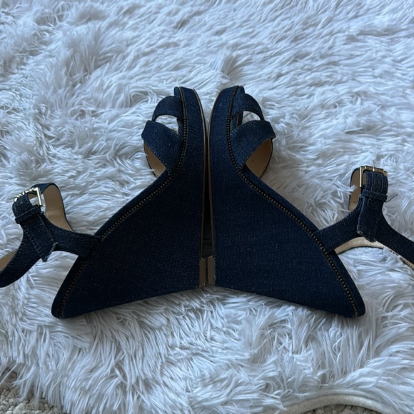 GUESS Denim Wedge Shoes - Picture 13 of 14